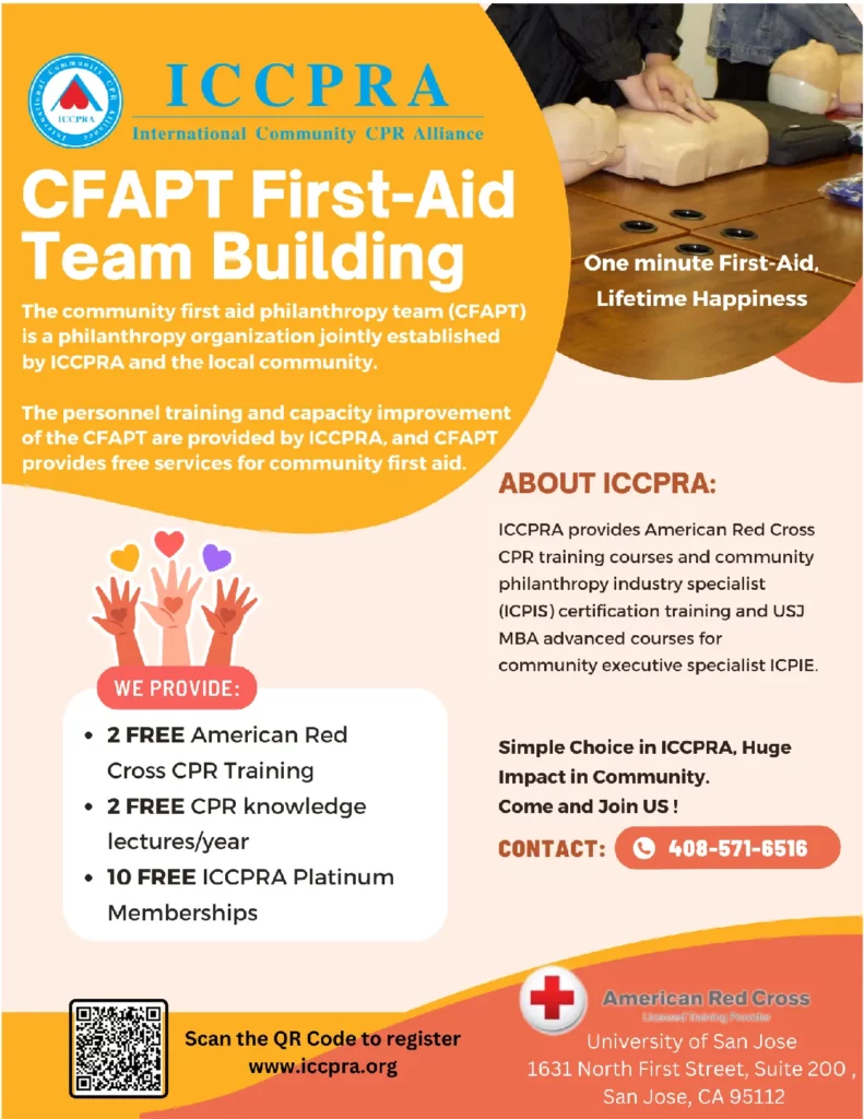 ICCPRA First Aid Principle: Personal First Aid Community – The Most Important Social Circle